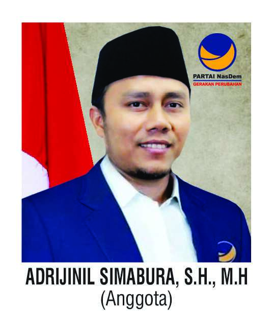 Adrijinil Simabura, SH.,MM